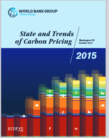 State and Trends of Carbon Pricing 2015 cover