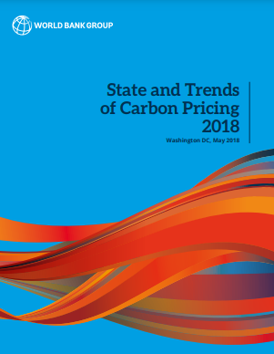 State and Trends of Carbon Pricing 2018 cover