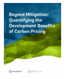 Beyond Mitigation: Quantifying the Development Benefits of Carbon Pricing cover